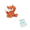 Jellycat Wavy Fur Series Fox Soothing Companion Orange Doll Plush Doll 23cm High