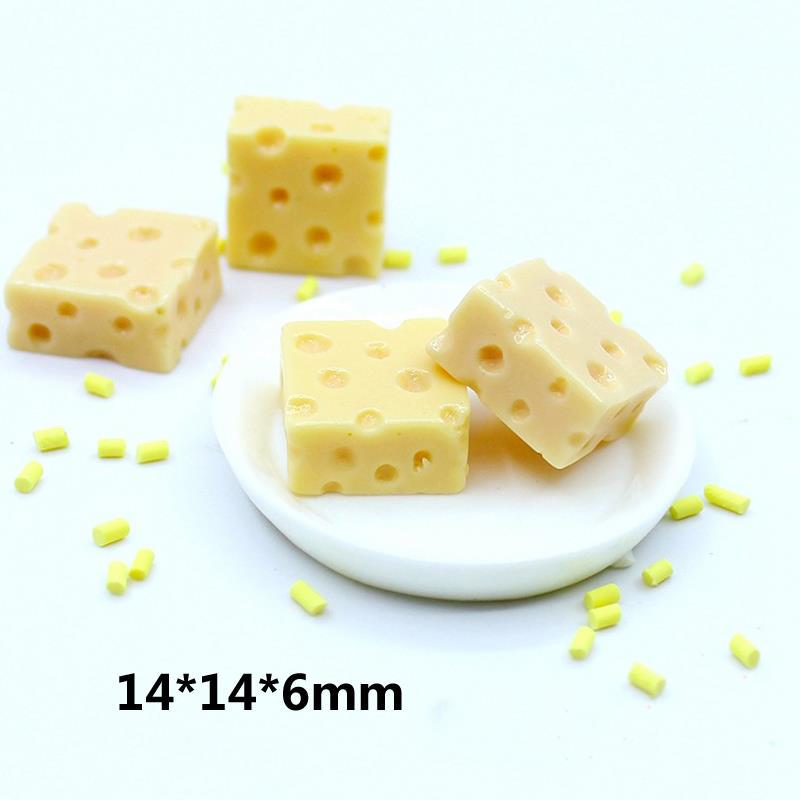 3Pcs Simulation mini cheeses for 1:12 dollhouse kitchen food decoratiJB