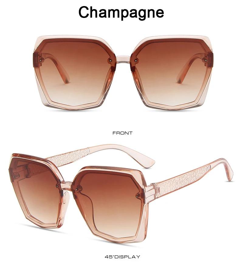 Square Retro Sunglasses Women Men Brand Designer Vintage Sun Glasses Female Male Classic Eyewear Frame Mirror