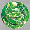 50 Cucumber Green Vegetable Cartoon Stickers: Waterproof Decor for Laptops, Water Bottles, and Diaries
