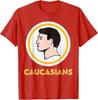 Caucasians Funny Vintage Caucasians Pride T-Shirt