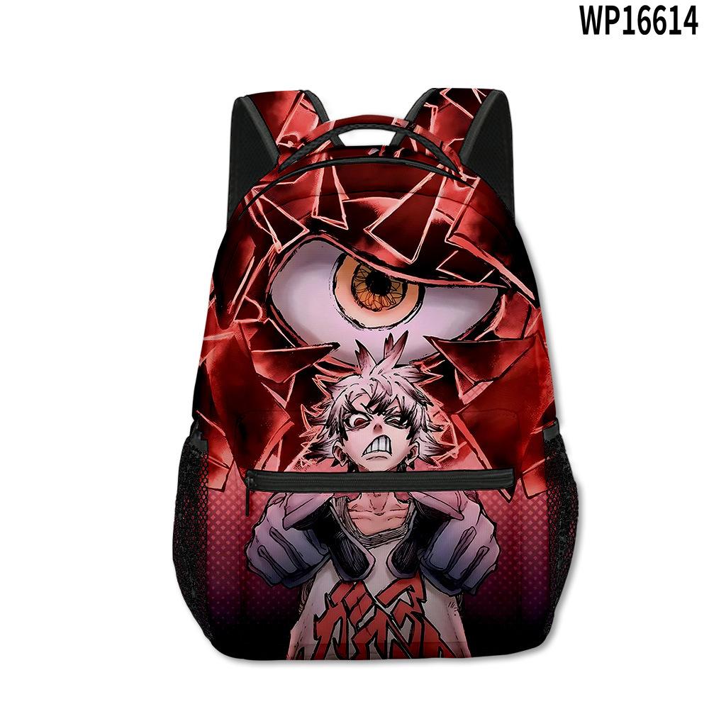Zaini Scolastici Giovanili Novità Harajuku Kpop Unisex Gachiakuta Borse da Viaggio Stampa 3D Oxford Impermeabile Zainetti a Spalla
