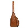 Women's Shoulder Bag PU Large Capacity Multifunctional Messenger Bag Vintage Mother Bag