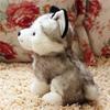 18CM Husky Plush Toys Simulation Pet Dog Stuffed Plush Toy Multipurpose Lovely Puppy Stuffed Doll