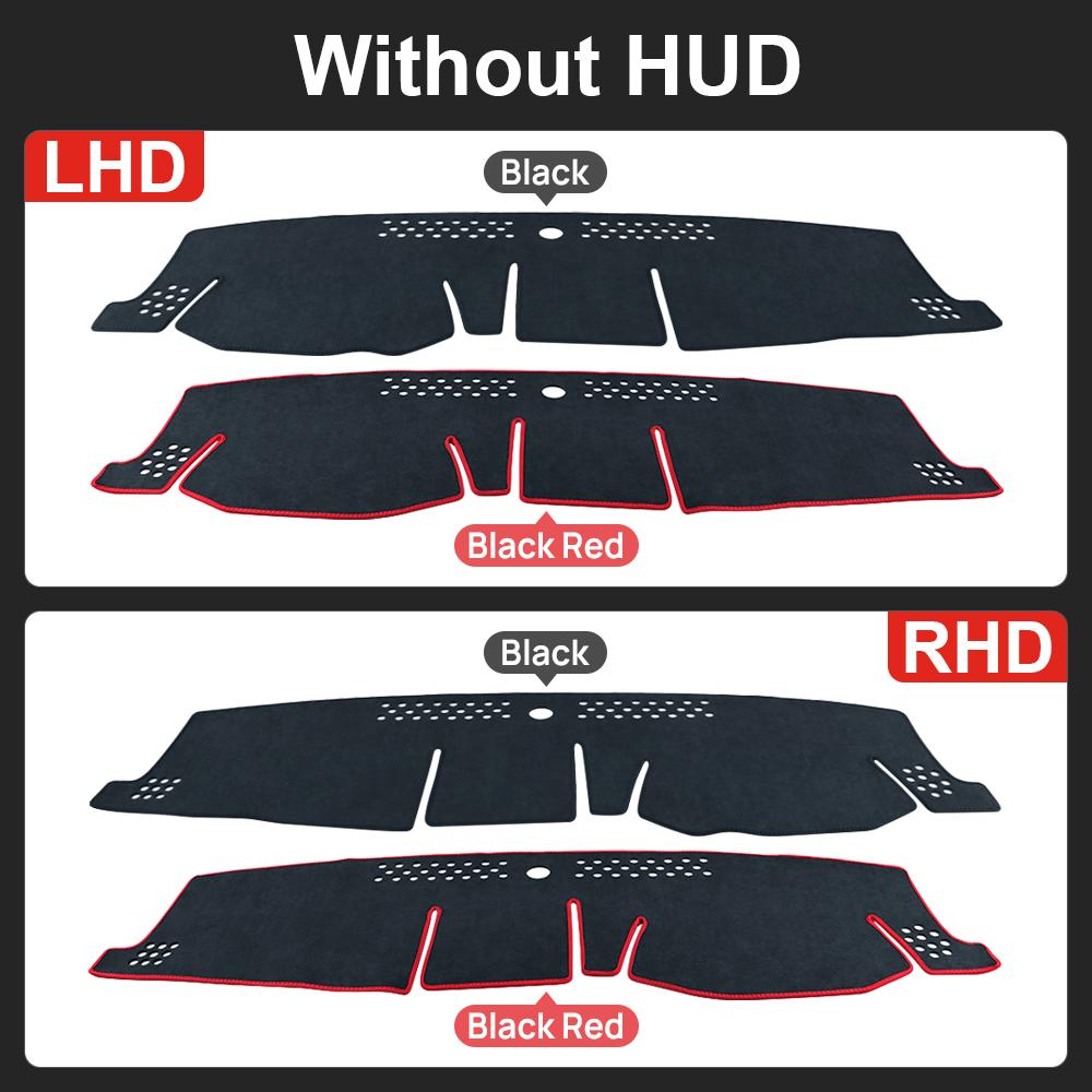 For Toyota YARiS Cross XP210 2020 2024 2024 2024 2024 Car Dashboard Cover Avoid Light Pad Sun Shade Anti-UV Carpets Non-Slip Mat