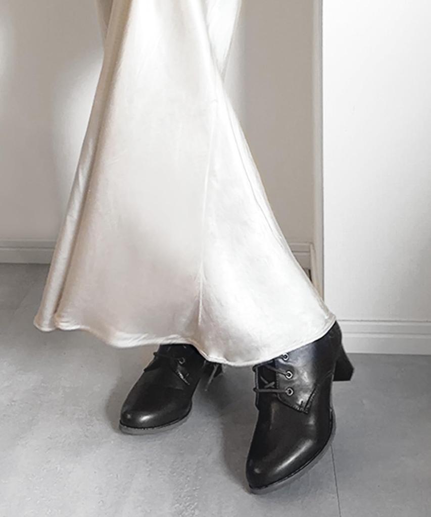 Boots for Side 8 [KYOETSU] Hakama, Lace-up, Zipper, Holes, Short, Women's (22.5cm, Black)