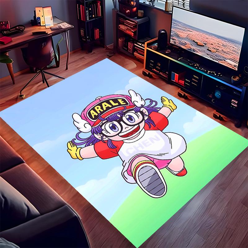 Arale Norimaki1 Printed Absorbent Washable Carpet, Non-Slip Bathroom Mats, Kitchen Rugs, Yoga Mat,Living Room Entrance, Camping Picnic Rugs