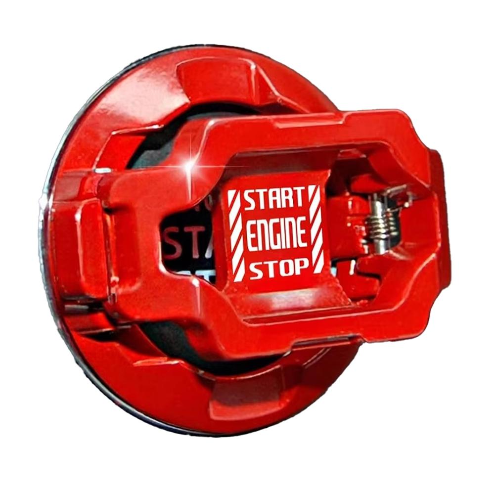 Car Start Stop Button Cover Push Start Switch Button Cover Protector Start Stop Button Cover