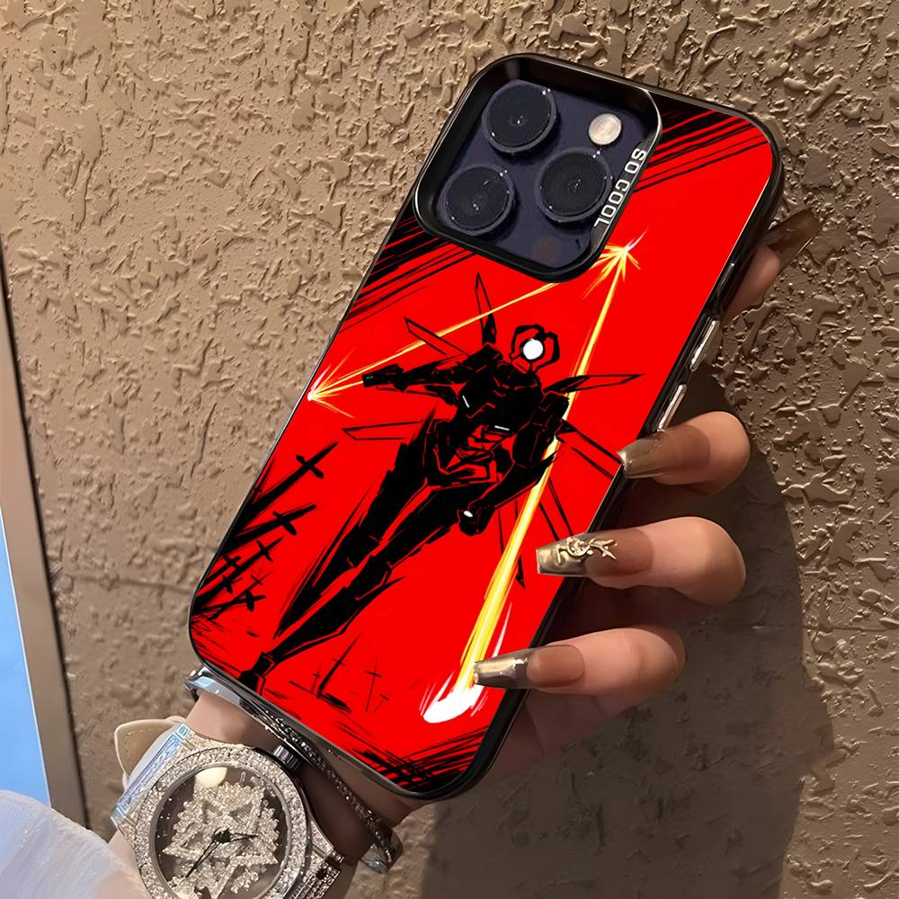 U-Ultrakill Siyah Şeker Mat Kapaklı iPhone 17,16,15,14,13,12,11,Mini,Pro,E,SE4,XS,MAX İçin