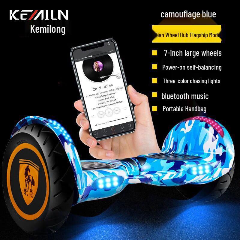 Patinete Eléctrico Autoequilibrado Inteligente KemaiLong R6 (Versión CN)