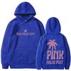 2025 Trending Men's & Women's Coconut Tree Pink Hoodie