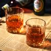 Whiskey Glasses Set of 4, Old Fashioned Glasses 10oz Crystal Glasses with Luxury Box for Scotch Bourbon Liquor Cocktail