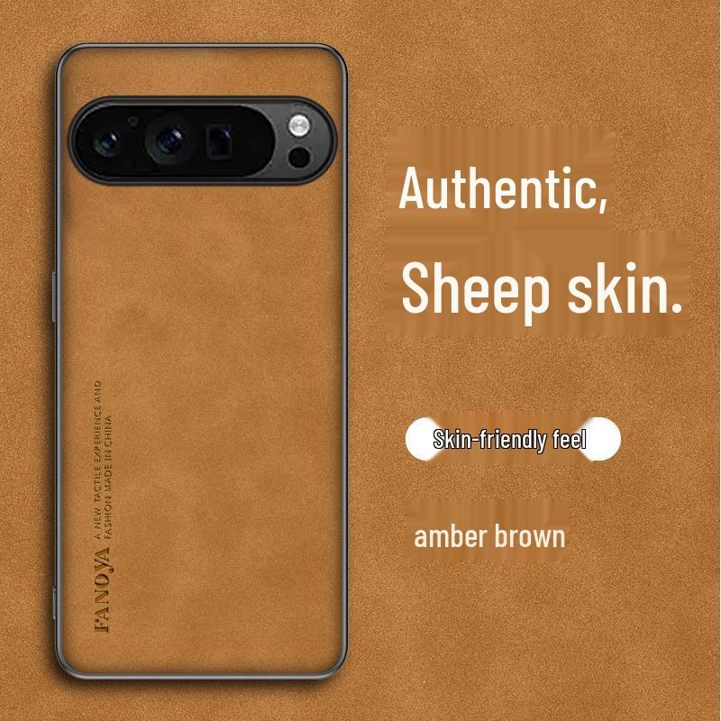 Google Pixel 10A/9 Pro XL Suede Texture Phone Case - Business Protective