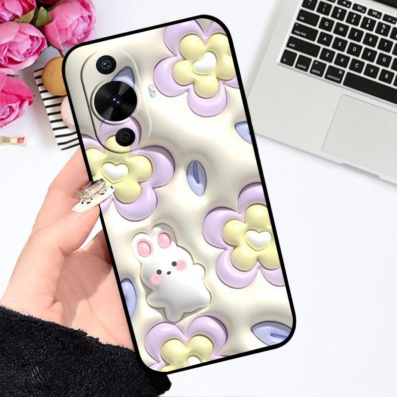 For Huawei Nova 12S Case Nova12S Cute Cartoon Cover Soft Silicone Phone Case For Huawei Nova 12S Bumper astronaut Painted Covers