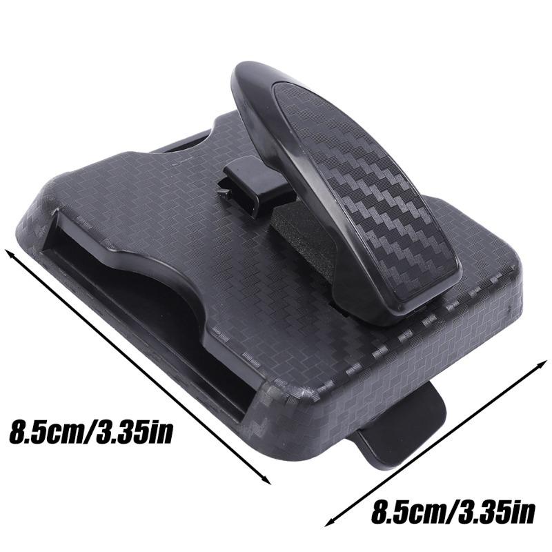 Ochelari de mașină Clips moi Parasolar Cutie ochelari de soare Clip universal pentru ochelari de soare Suport bilet card Fixare Husă stilou Accesorii ochelari