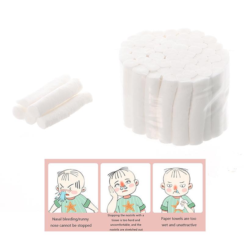 

100 шт. рулоны стоматологической марли с высокой впитывающей способностью, мягкие скрученные ватные шарики, аксессуары