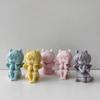 3D Prayer Angel Plaster Doll Silicone Mold Handmade Aroma Candle Gypsum Form Mould Soap Soy Wax Candle Making Supplies