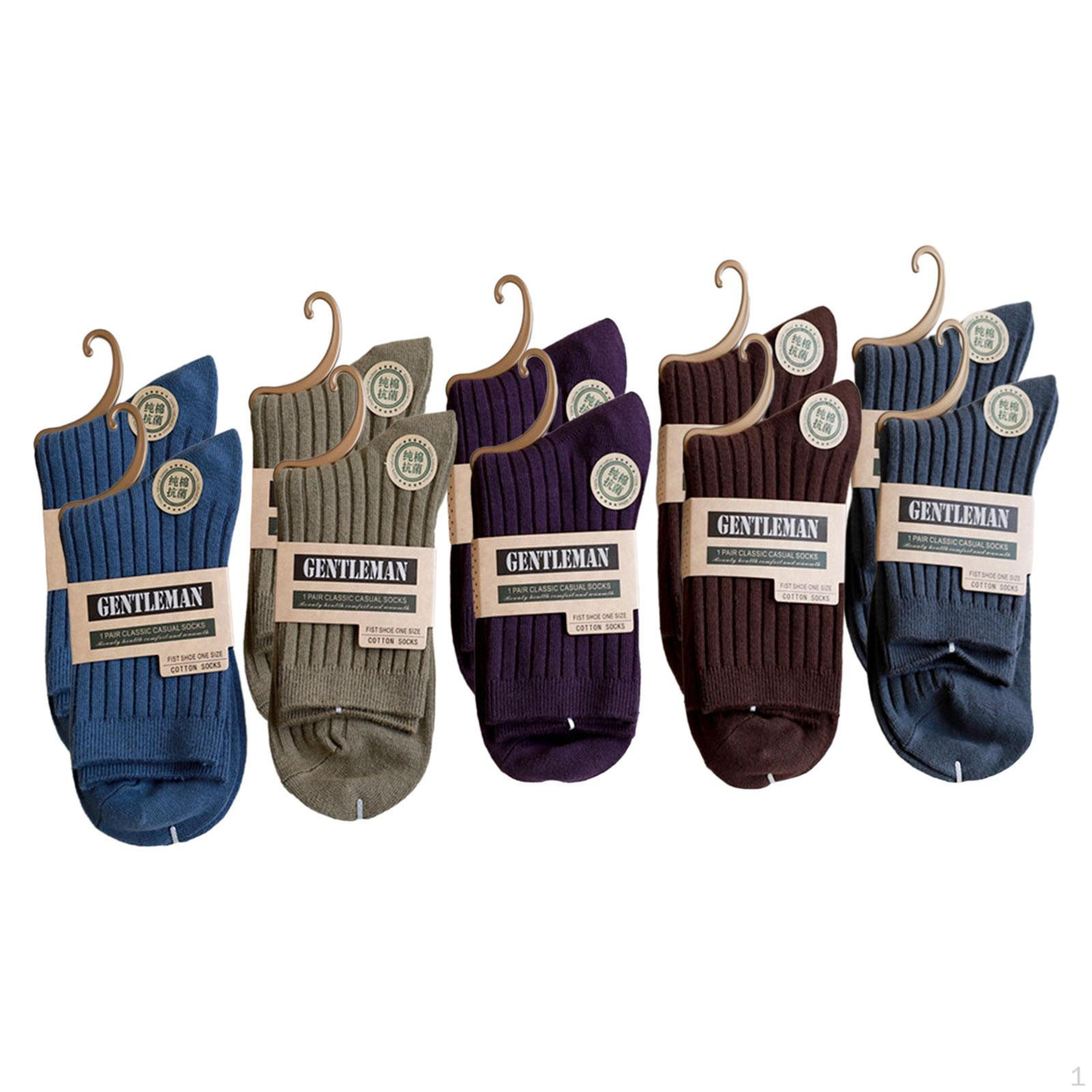 

10 пар мужских носков, чулочно-носочные изделия, мужские повседневные теплые носки для взрослых, на открытом воздухе темно-фиолетового