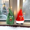 Dancing Christmas Tree Santa Hat Plush Toy Music Interactive Holiday Character For Boy Girl For Home And School Decorations