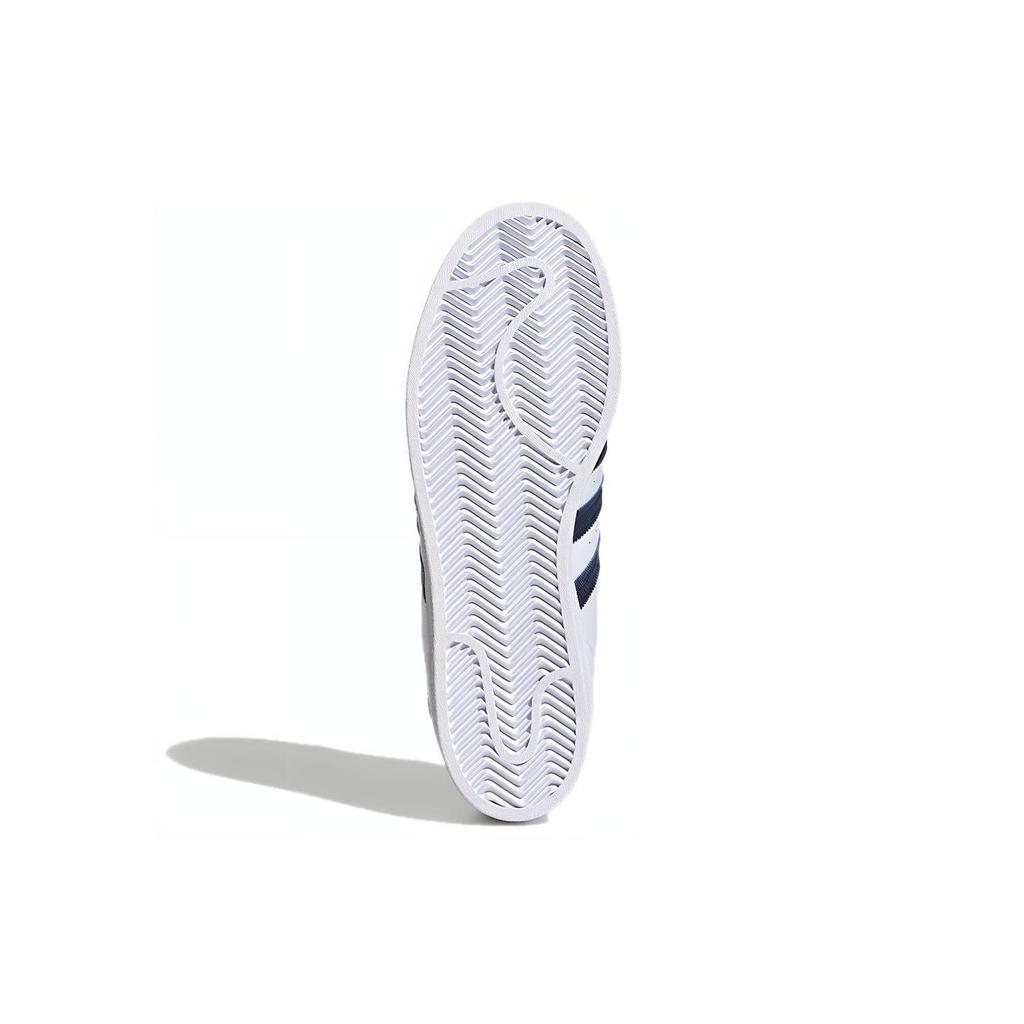 Adidas Originals Superstar Shoes 'Cloud White Navy Blue' FZ3560