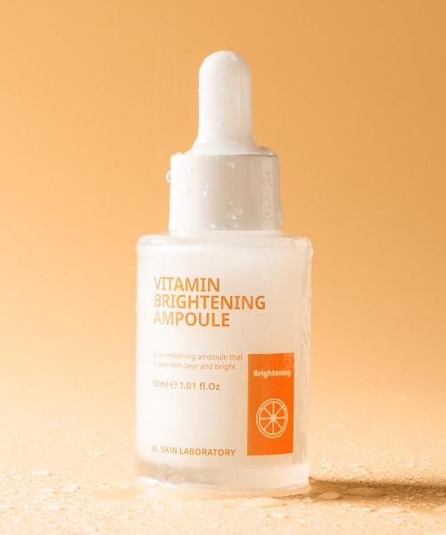 W Skin Lab Feuchtigkeitsampulle 30ml (4 Arten: Hyaluronsäure, Vitamin, Cica, Peptid)