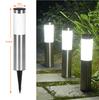 37.5*6cm Solar Garden Light Cylindrical Auto Lighting 6000k Exterior Lights Terraces Decoration Lantern Waterproof Outdoor
