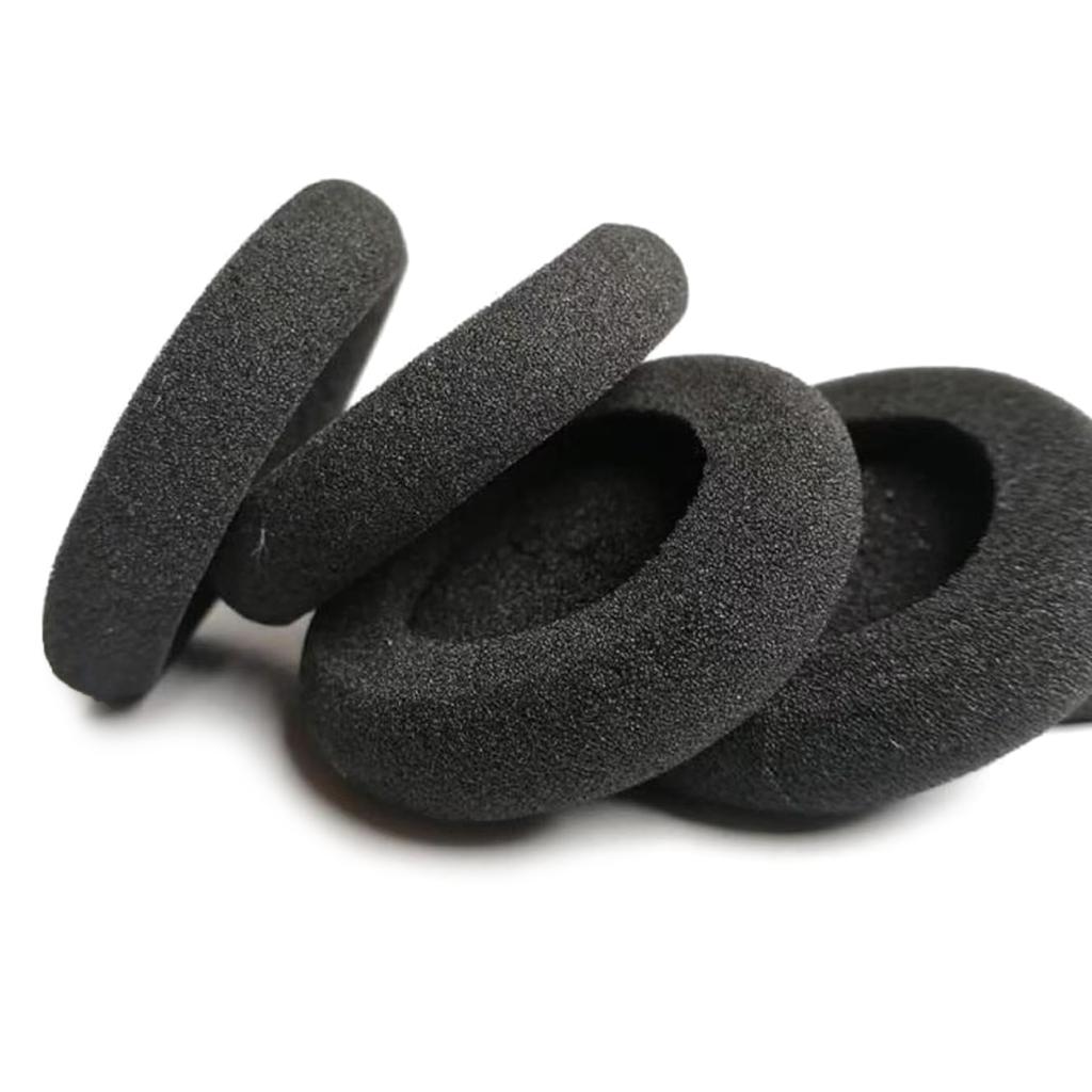 Replacement Foam Earpads for Sennheiser PC230 PC8 PC-230 PC-8 USB Headset Headphones Black Cushions