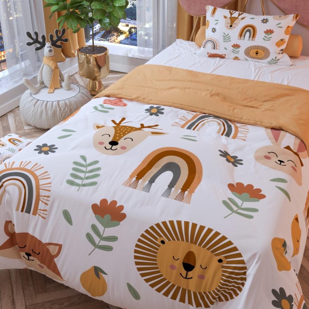 

Комплект двухсторонних пододеяльников из поликоттона 160x220