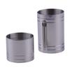 LETAOSK 25ml 50ml Bar Jigger Spirit Shot Wine Measures Cups Bar Cafe Tool Thimble Stainless Measures