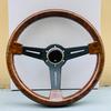 14inch JDM Classic Wood Sport Steering Wheel Universal ABS Vintage Wood Steering Wheel Car Accessories