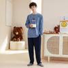 Fenteng Men's Brown Bear Cotton Long-Sleeve Pajama Set