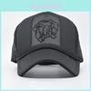 Wholesale Tiger Head Baseball Cap Embossed Letter Print Adjustable Cotton Hat
