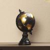 Vintage American-Style Globe Piggy Bank - Creative Resin Ornament