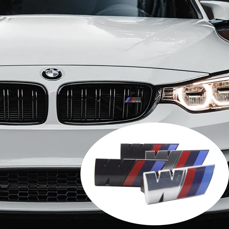 For BMW G31For BMW X3 X5 E39 E92 F11 F31 E90 E46 F10 F30 E87 F20 G20 E60 E61 F25 E36 3D ABS M Logo Car Emblem Front Grill Badge Accessorie