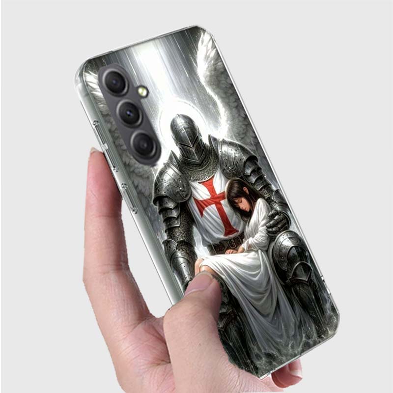 

The Bright Red Crusade Phone Case for Samsung A16 A26 A36 A56 A17 A37 A57 A07 A06 A02S A03 A04S A05S Galaxy Note 20 10 A50S A71 Samsung A05