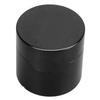 Billiard Chalk Case Round Aluminum Alloy Pool Cue Chalk Box Holder for Pool Cue Sports Accessories Black