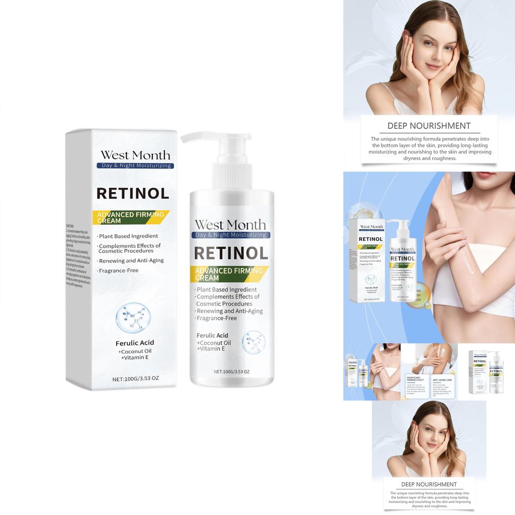 West Month Retinol Firming Body Cream Hydrating And Nourishing Moisturizer For Skin