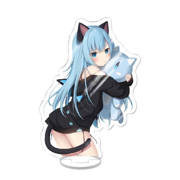 Nekoha Shizuku Acrylic Stand Model Plate Decoration Originality Desk Figure Display Fans Gifts Cartoon Prime Products Standee