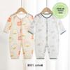Newborn Pure Cotton Long Sleeve Onesie: Spring-Summer Air Conditioning Suit & Pajamas