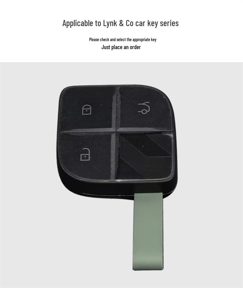 Lynk & Co 08 Key Case Pro: Full Coverage Halo Suede Protective Car Keyring