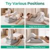 Sex Pillow for Couples – 27° Intimate Wedge Pillow, Memory Foam, for Intimate Positions & Sex Positions, Washable, Couple Pillow, Grey