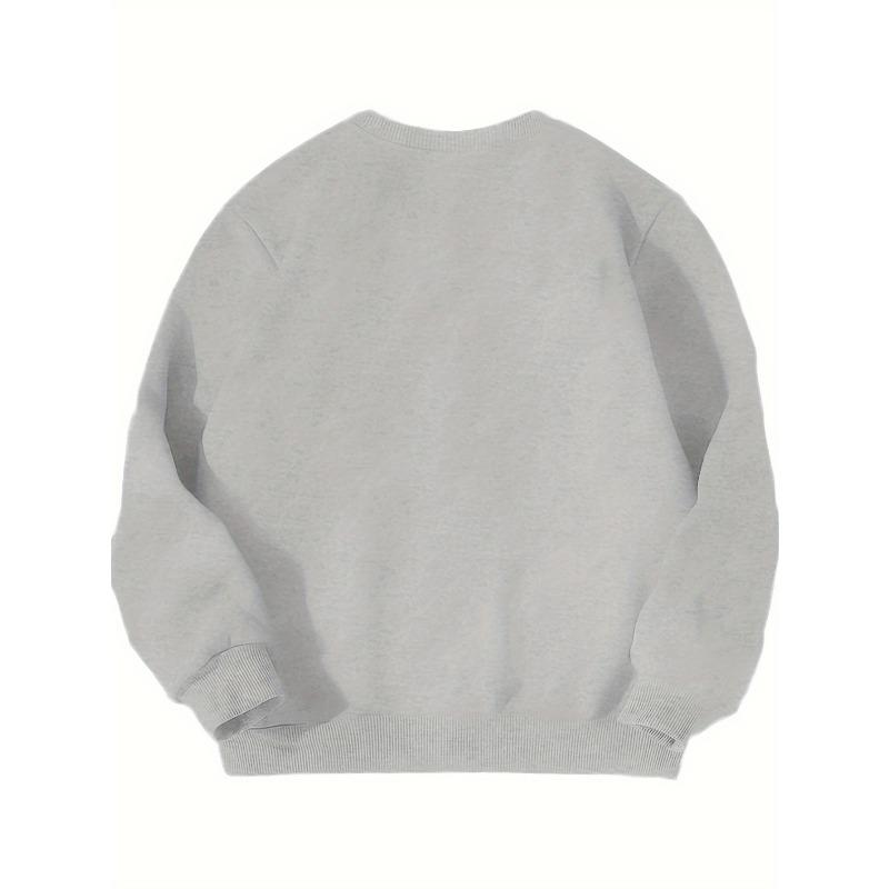 Kids Sweatshirt American Football Themed Print - Crewneck Sweatshirt - Sporty Casual Trendy Fashion