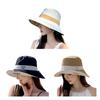 Wide Brims Summer Bucket Hat With Sun Protections Lightweight Polyester Hat For Beach Cycling Travel Outdoor Activities