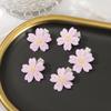 5PCS/set Flower Hairpin Knitting Korean Side Clip Ponytail Hairpin Girls Sweet Headwear Styling Braided Hair Accessories