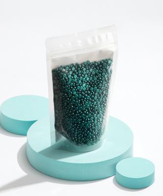 Allongs Self Waxing Hardwax Beads Refillable Sweet Ocean Blue 250g  Free Spatula 