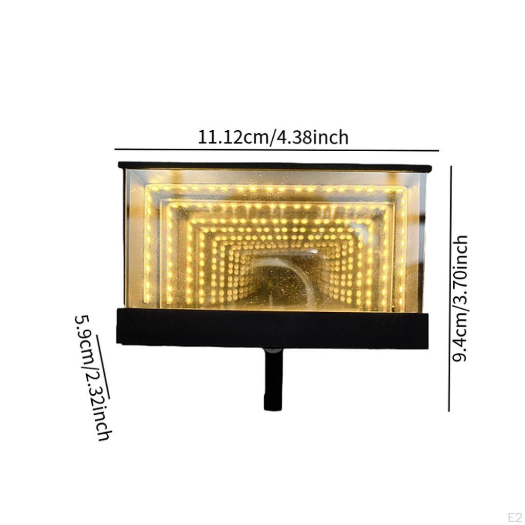 Tunnel Auto Schlüsselhalter Garage Schlüsselanhänger Aufhänger mit Licht Vielseitige Dekorative Kleberückwand