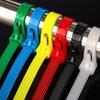 1000/100pcs Releasable Nylon Cable Ties Reusable Self-locking Cables Tie Binder Lock Slipknot Wraps Strap Zipper Ties Organizer
