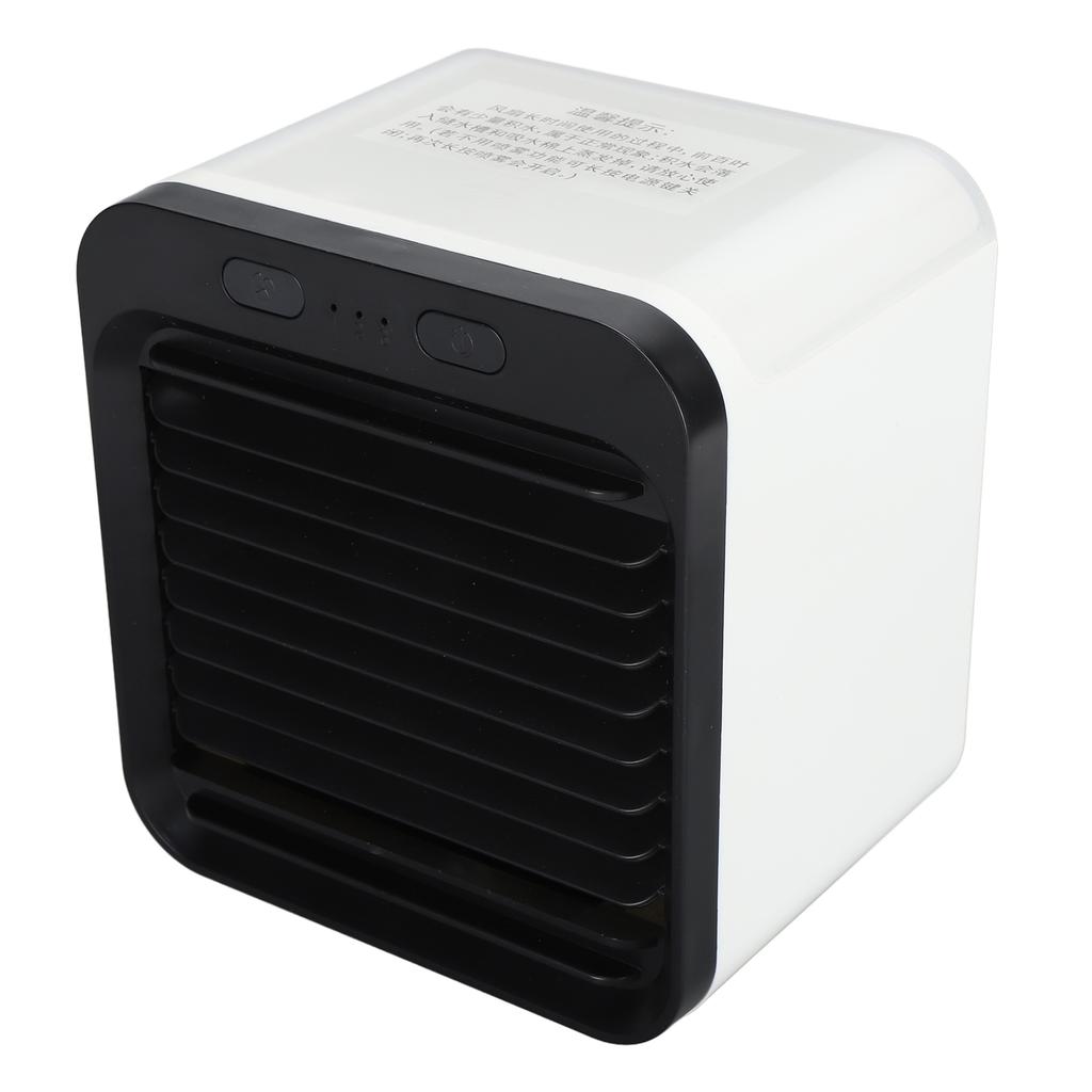 Tragbarer Vernebler-Ventilator 5000mAh USB Wiederaufladbar Befeuchtende Klimaanlage 200ml Fassungsvermögen Leiser Persönlicher Vernebler-Ventilator