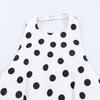 Women's INS Internet Celebrity Popular Fashion Casual Polka Dot Balloon Version Top