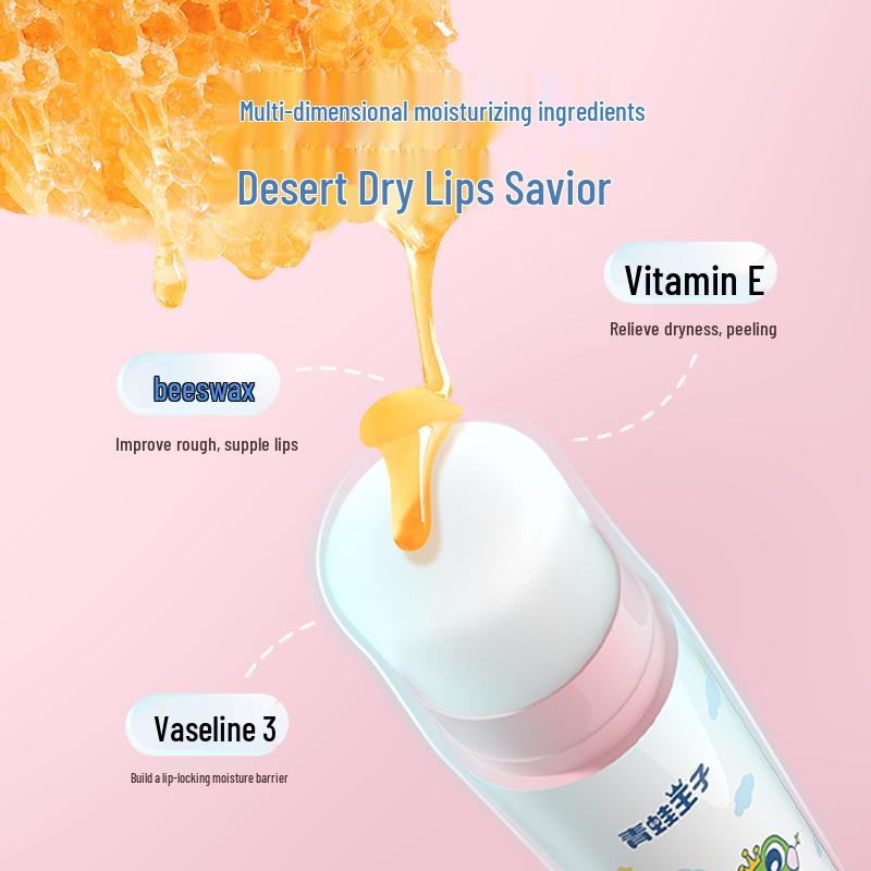 Froschkönig Kinder Feuchtigkeitsspendender Lippenbalsam